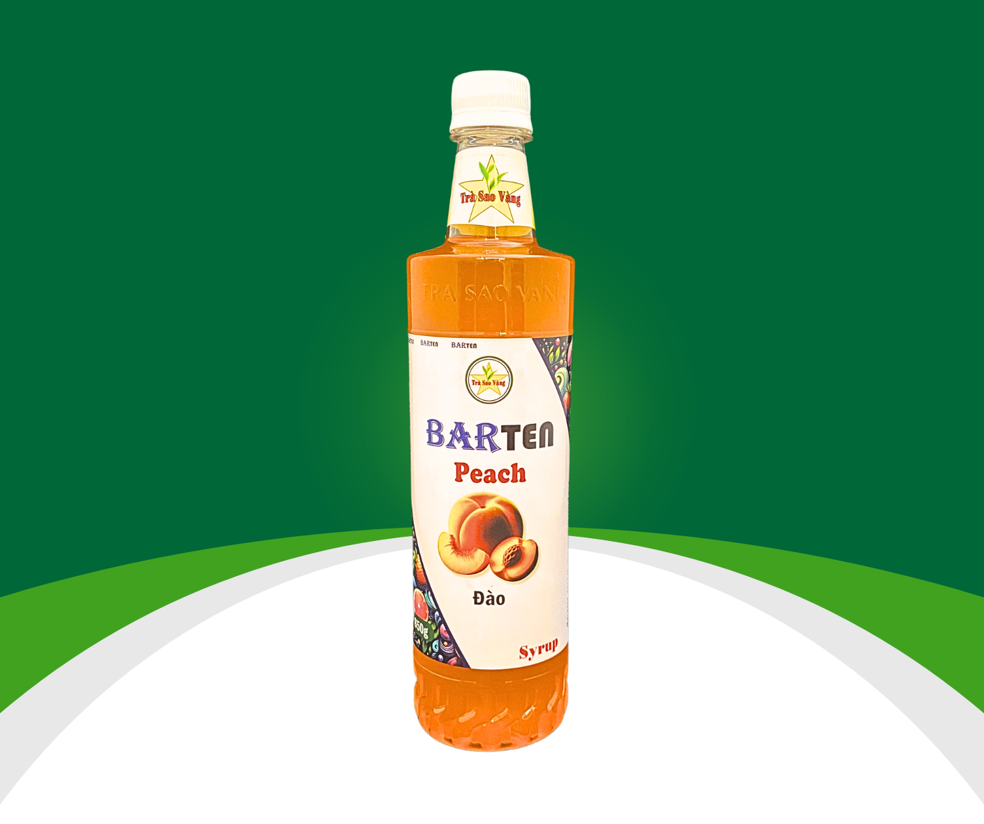 SYRUP ĐÀO BARTEN 850G